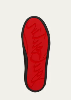 Christian LouboutinMen's Tactical Skate Red Sole Low-Top Sneakers