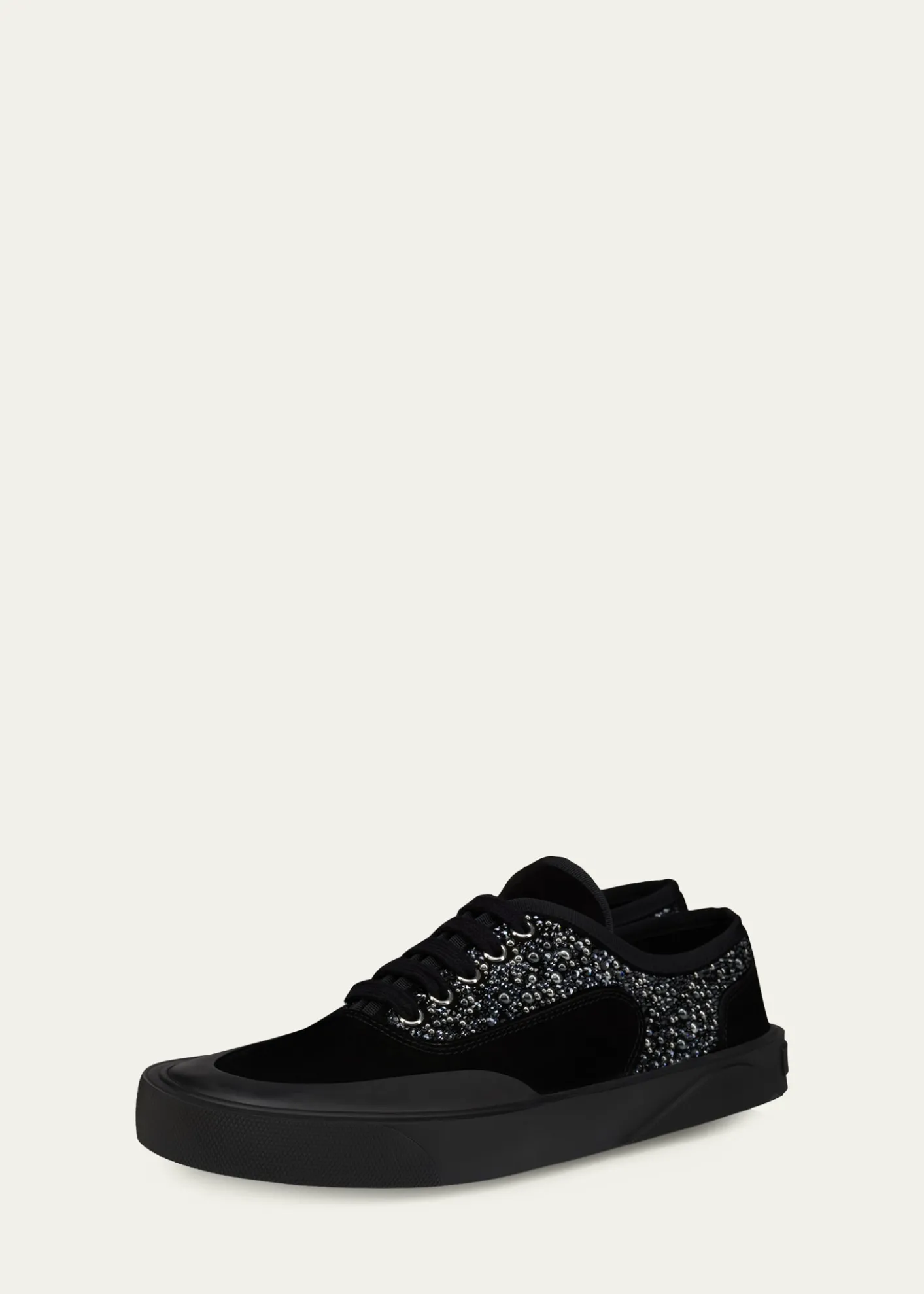 Christian LouboutinMen's Tactical Skate Red Sole Low-Top Sneakers