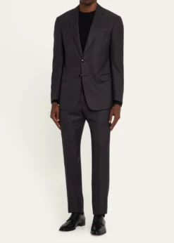 Christian LouboutinMen's Top 5 Leather Derby Shoes with Everlasting Red Sole