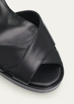 Christian Louboutin100mm Cora Leather Sandals