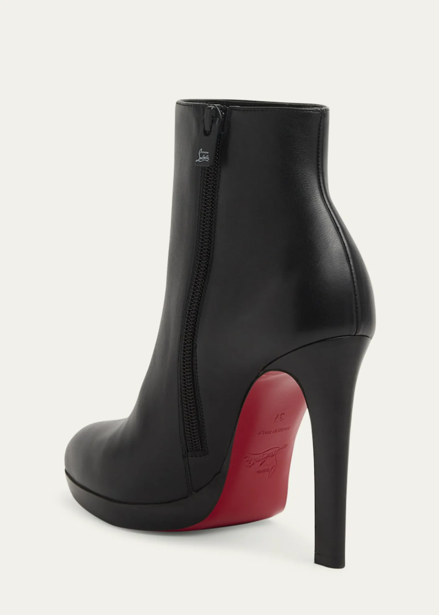 Christian Louboutin120mm Fannylove Leather Booties