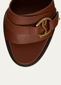 Christian Louboutin55mm Her in Roma Leather Mules
