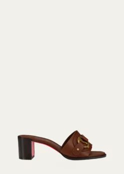 Christian Louboutin55mm Her in Roma Leather Mules
