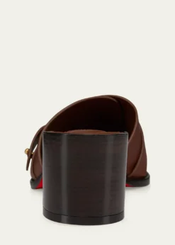 Christian Louboutin55mm Her in Roma Leather Mules