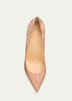 Christian Louboutin100mm Hot Chick Patent High-Heel Pumps