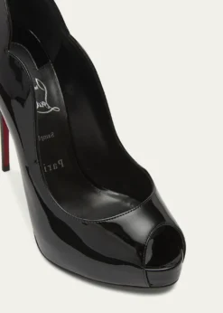 Christian Louboutin120mm Hot Chick Patent Pumps