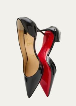 Christian Louboutin85mm Iriza Patent Leather Pumps