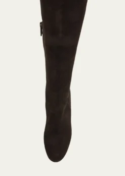 Christian Louboutin85mm Jane Suede Knee-High Boots
