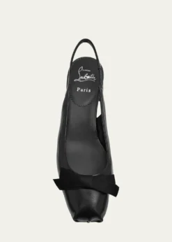 Christian Louboutin30mm Mamaflirt Sling Ballerina Slingback Pumps