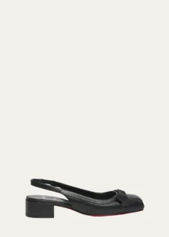 Christian Louboutin30mm Mamaflirt Sling Ballerina Slingback Pumps