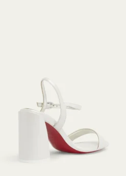 Christian Louboutin85mm Miss Jane Ankle-Strap Sandals