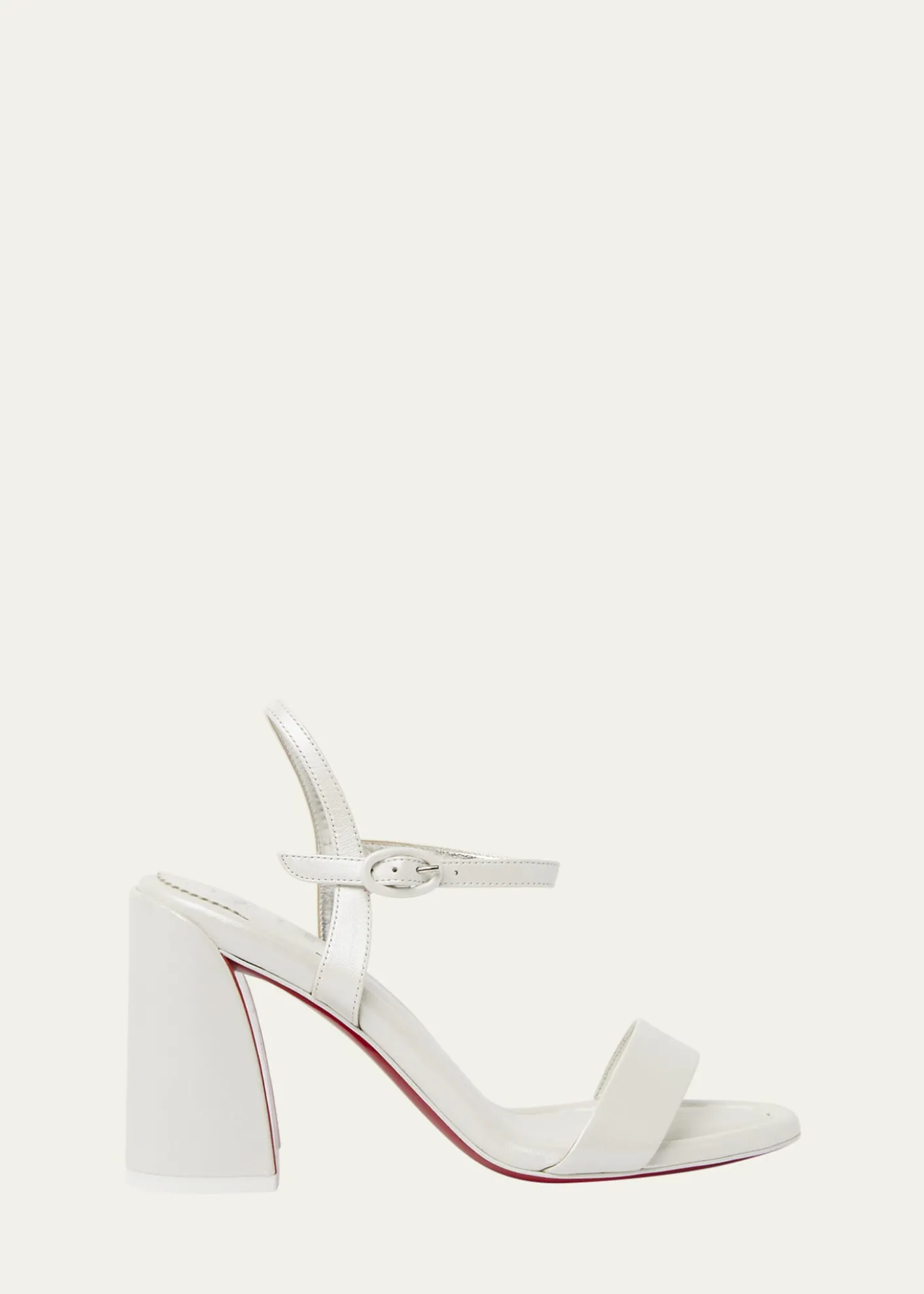 Christian Louboutin85mm Miss Jane Ankle-Strap Sandals