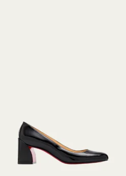 Christian Louboutin55mm Miss Jane Patent Leather Pumps