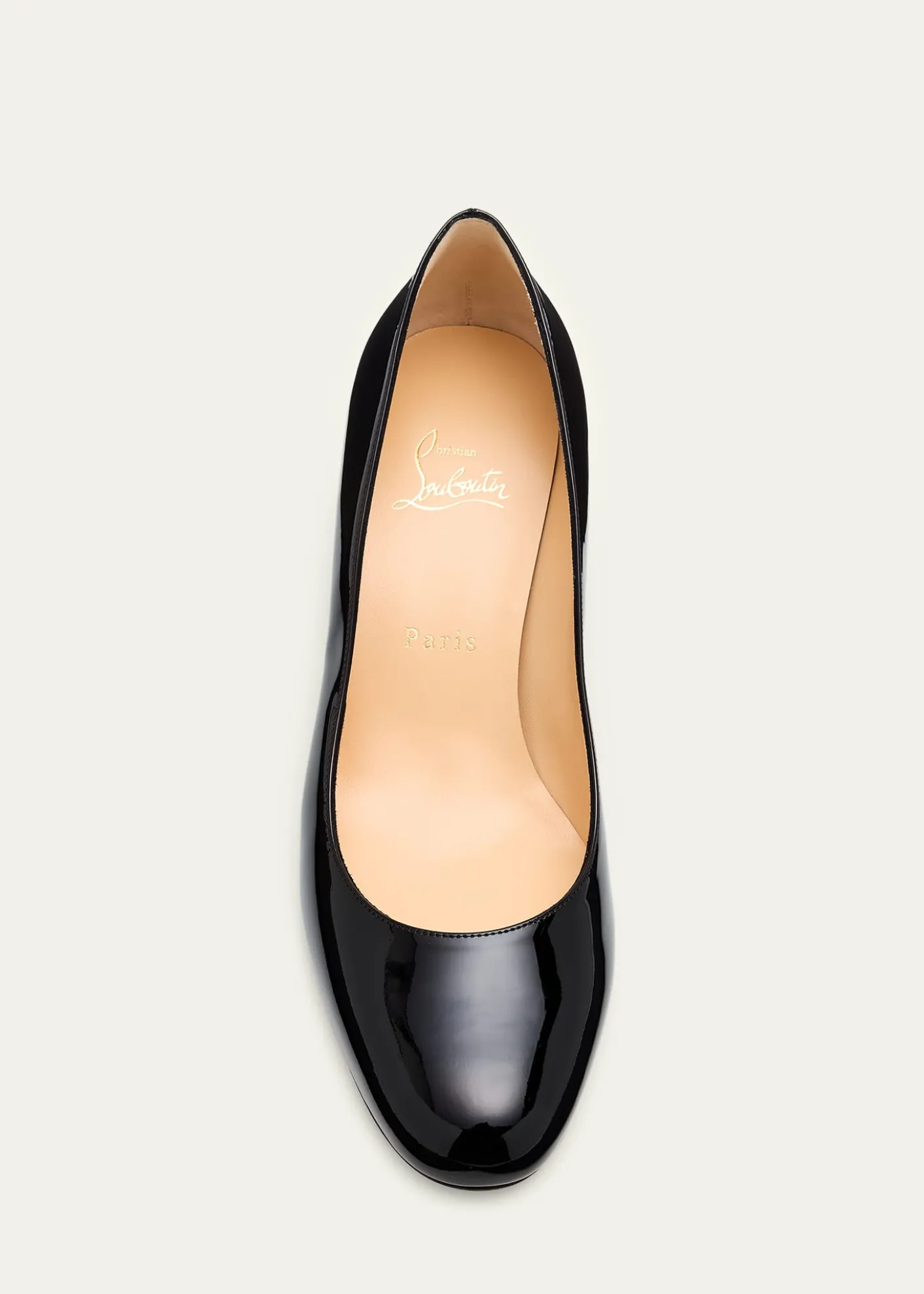 Christian Louboutin55mm Miss Jane Patent Leather Pumps