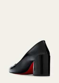 Christian Louboutin55mm Miss Jane Patent Leather Pumps