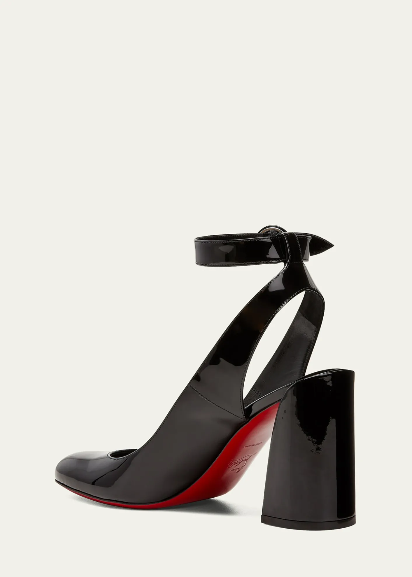 Christian Louboutin85mm Miss Sab Patent Pumps