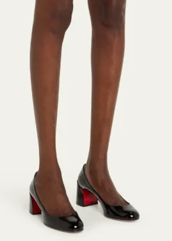Christian Louboutin55mm Miss Sab Patent Pumps
