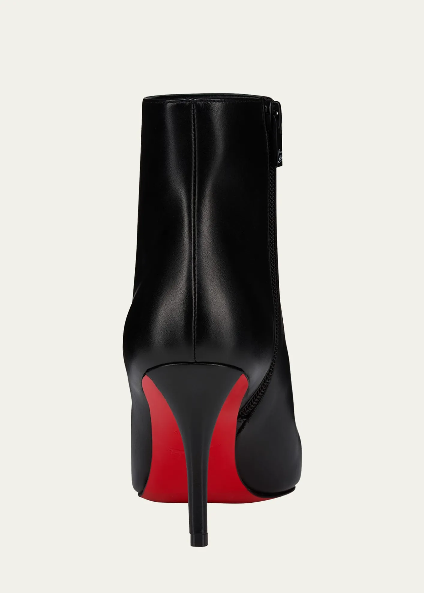 Christian Louboutin80mm Miss Z Leather Booties