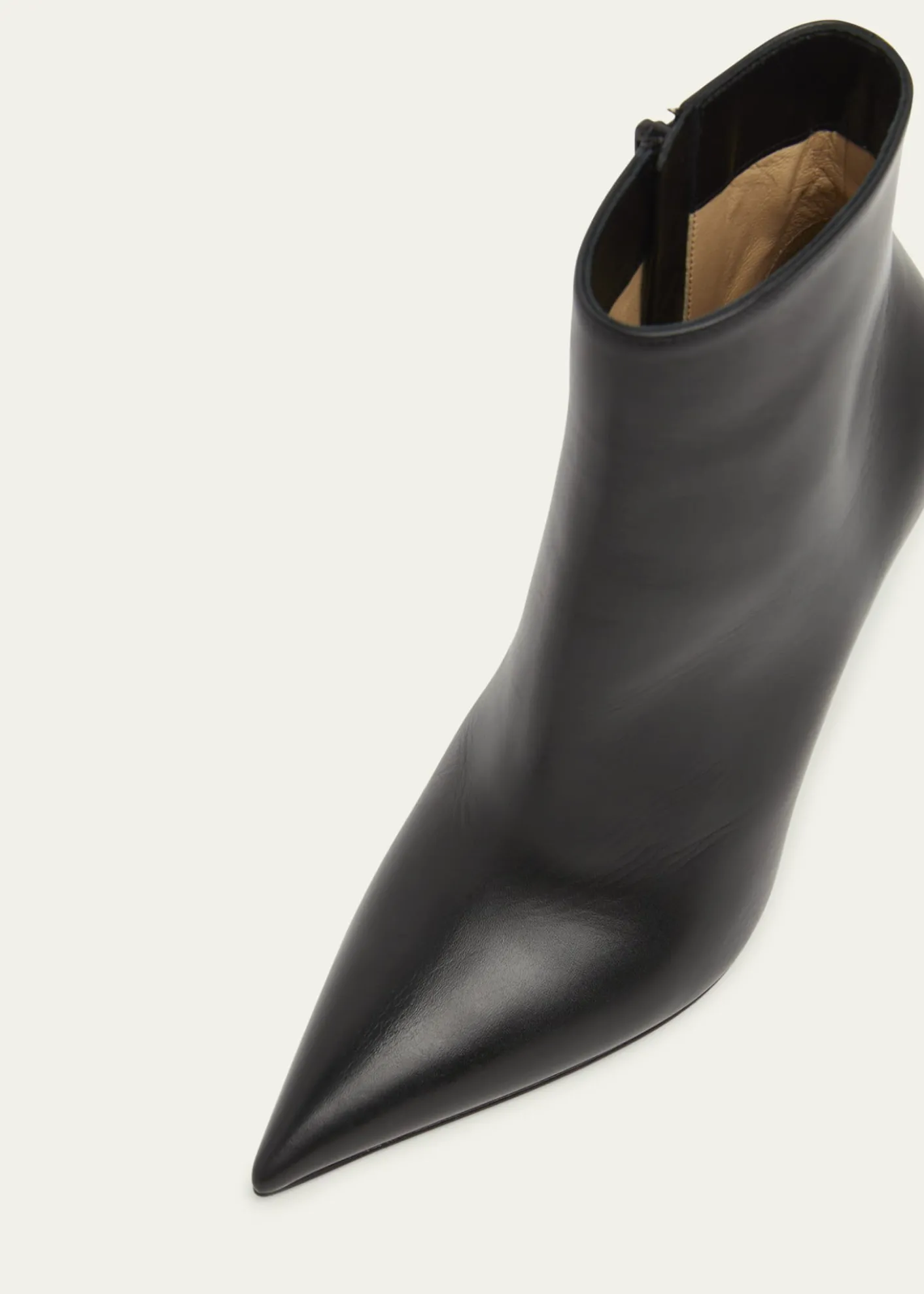 Christian Louboutin100mm Miss Z Leather Booties