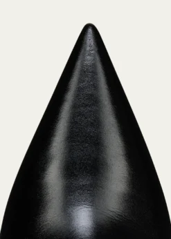 Christian Louboutin80mm Miss Z Leather Knee-High Boots