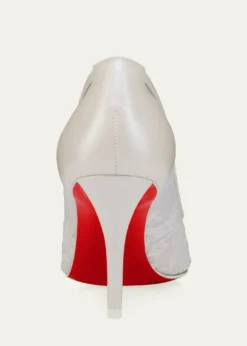 Christian Louboutin80mm Miss Z Floral Mesh Pumps