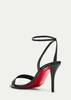 Christian Louboutin80mm Miss Z Leather Sandals