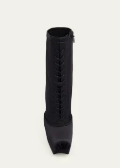 Christian Louboutin160mm Pavlova Satin Platform Booties