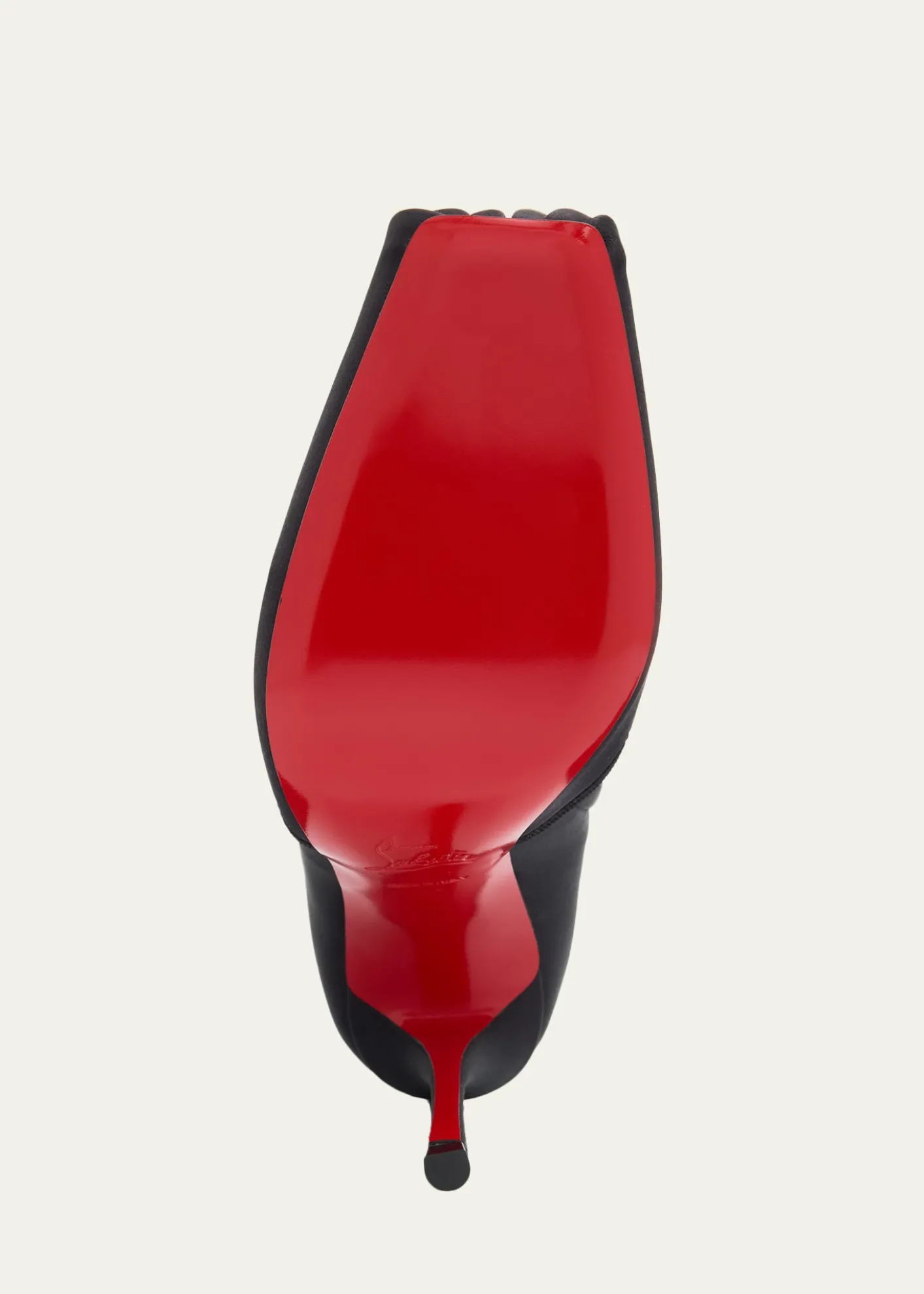 Christian Louboutin100mm Pavlova Satin Booties