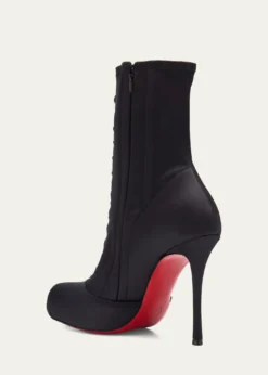 Christian Louboutin100mm Pavlova Satin Booties