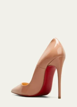 Christian Louboutin120mm So Kate Patent Pointed-Toe Pumps