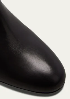 Christian Louboutin55mm Turela Leather Side-Zip Booties