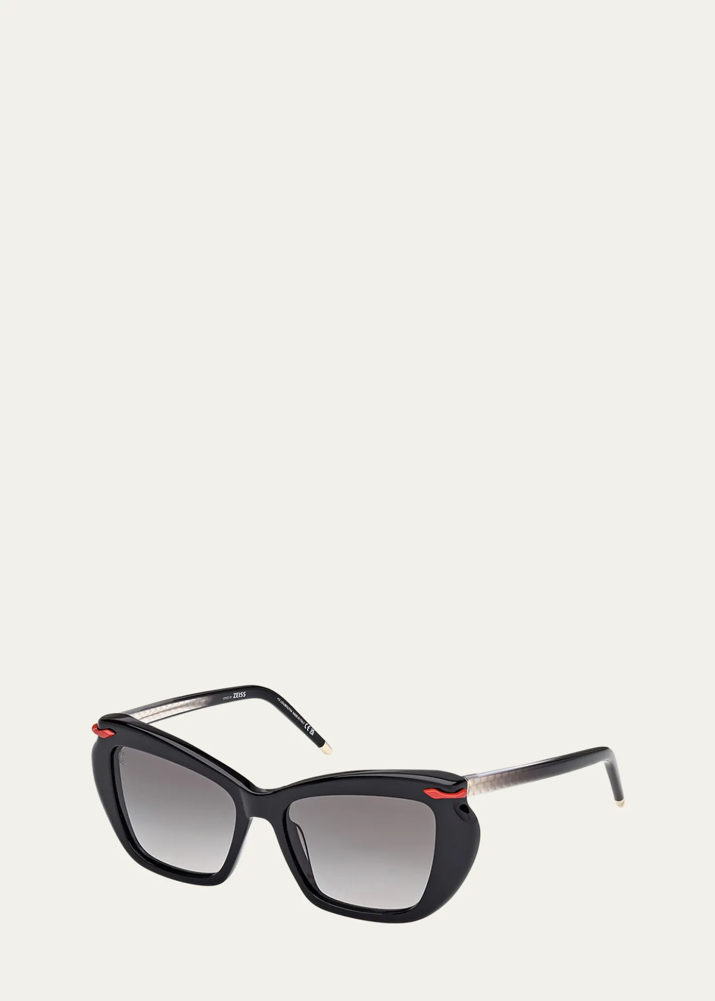 Christian LouboutinSquare Acetate Sunglasses