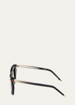 Christian LouboutinSquare Acetate Sunglasses