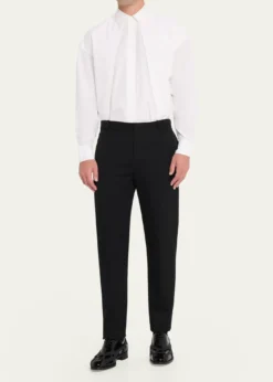 Christian Louboutinx Jaden Smith Men's Caged Patent Leather Oxfords