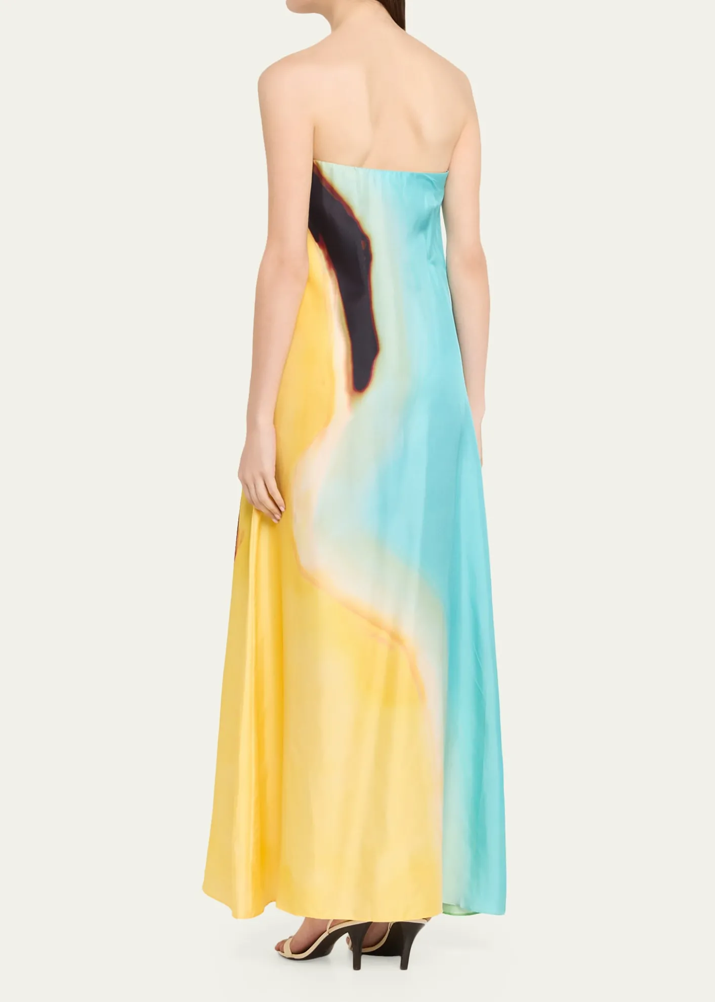 Christopher EsberAura Silk Strapless Maxi Dress