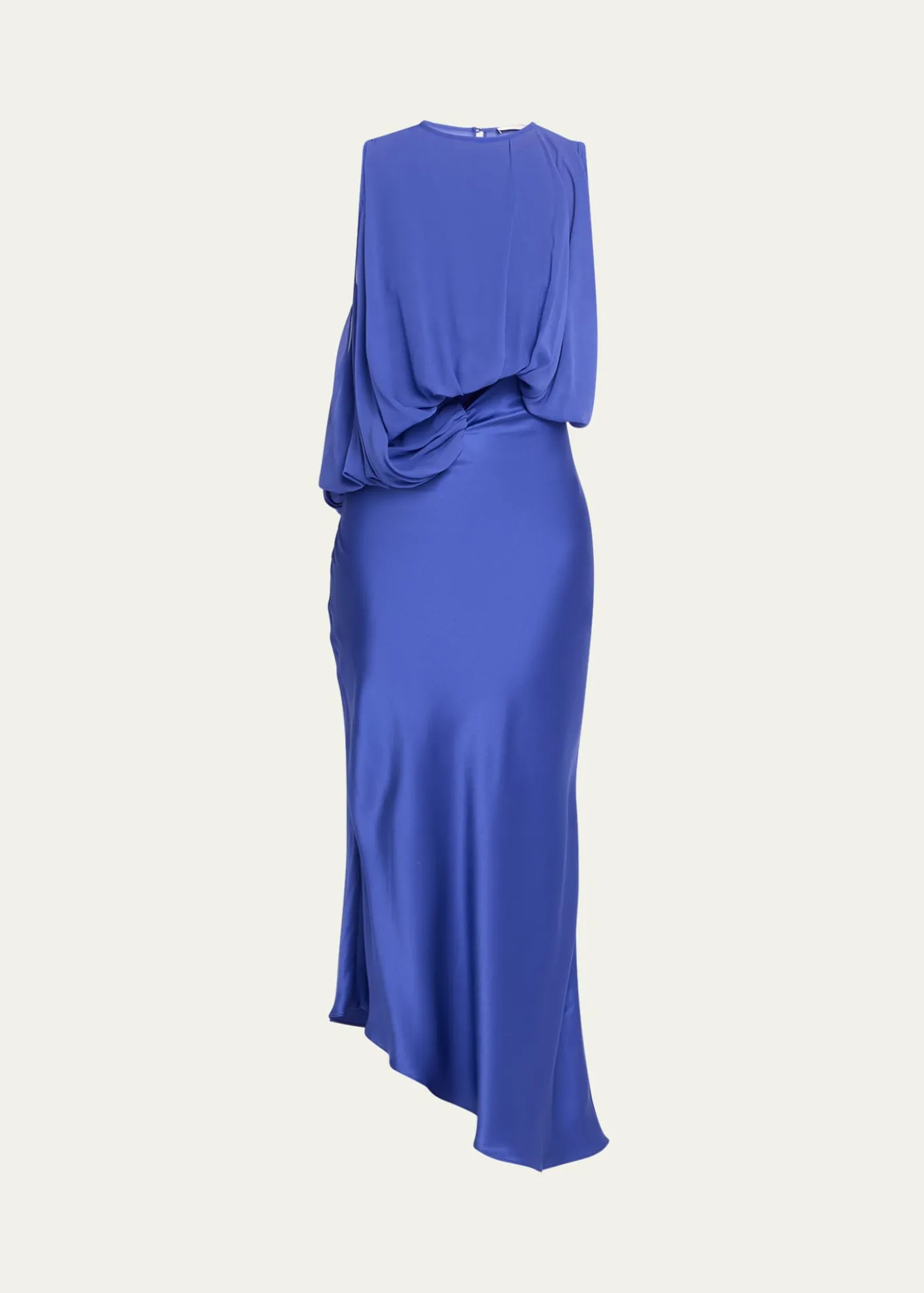 Christopher EsberCumulus Draped Sleeveless Midi Dress