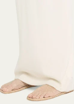 Christopher EsberMinette Crystal Net Ballerina Flats