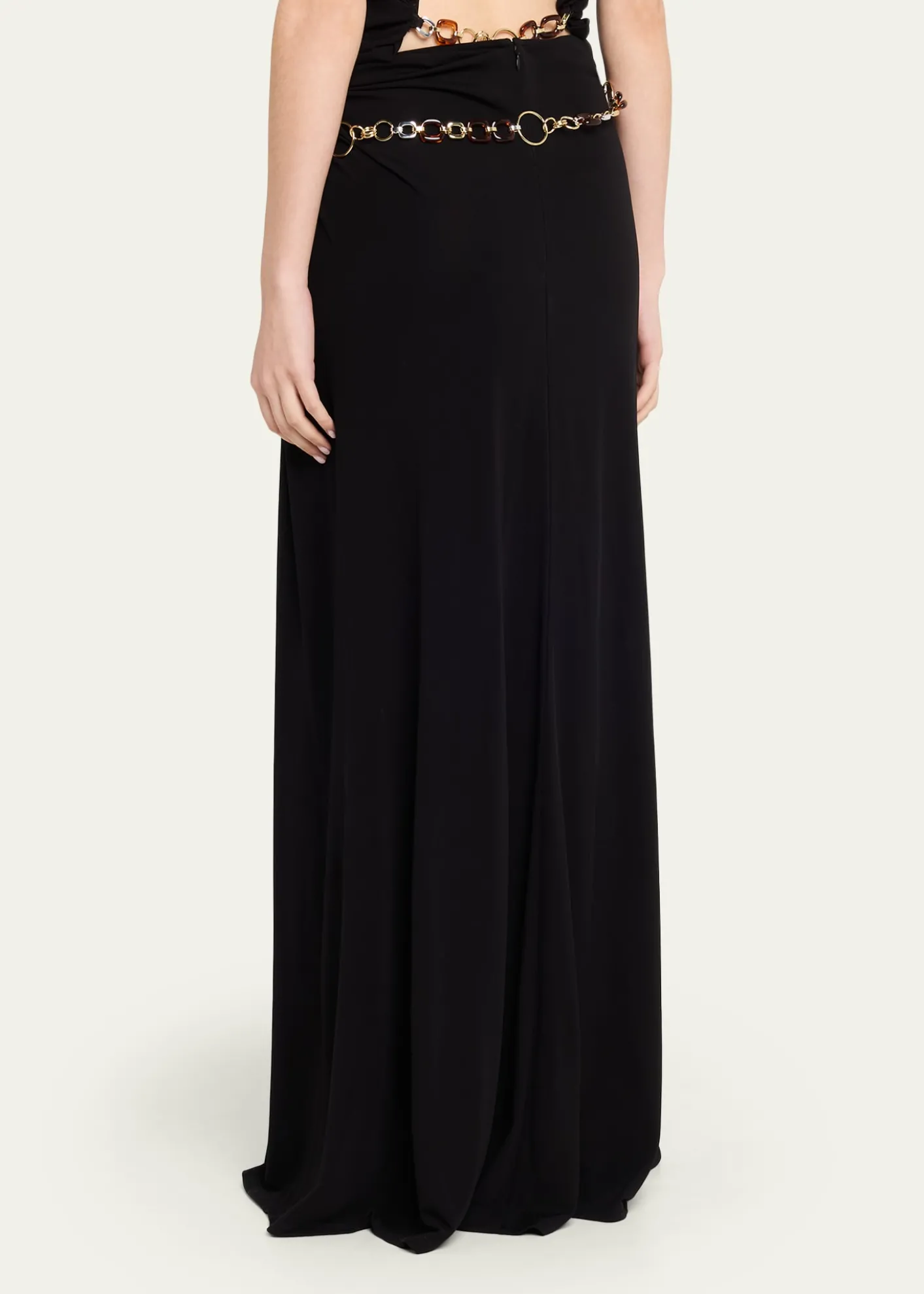 Christopher EsberTortoise Chain Belt Maxi Skirt
