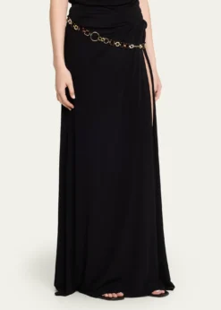 Christopher EsberTortoise Chain Belt Maxi Skirt