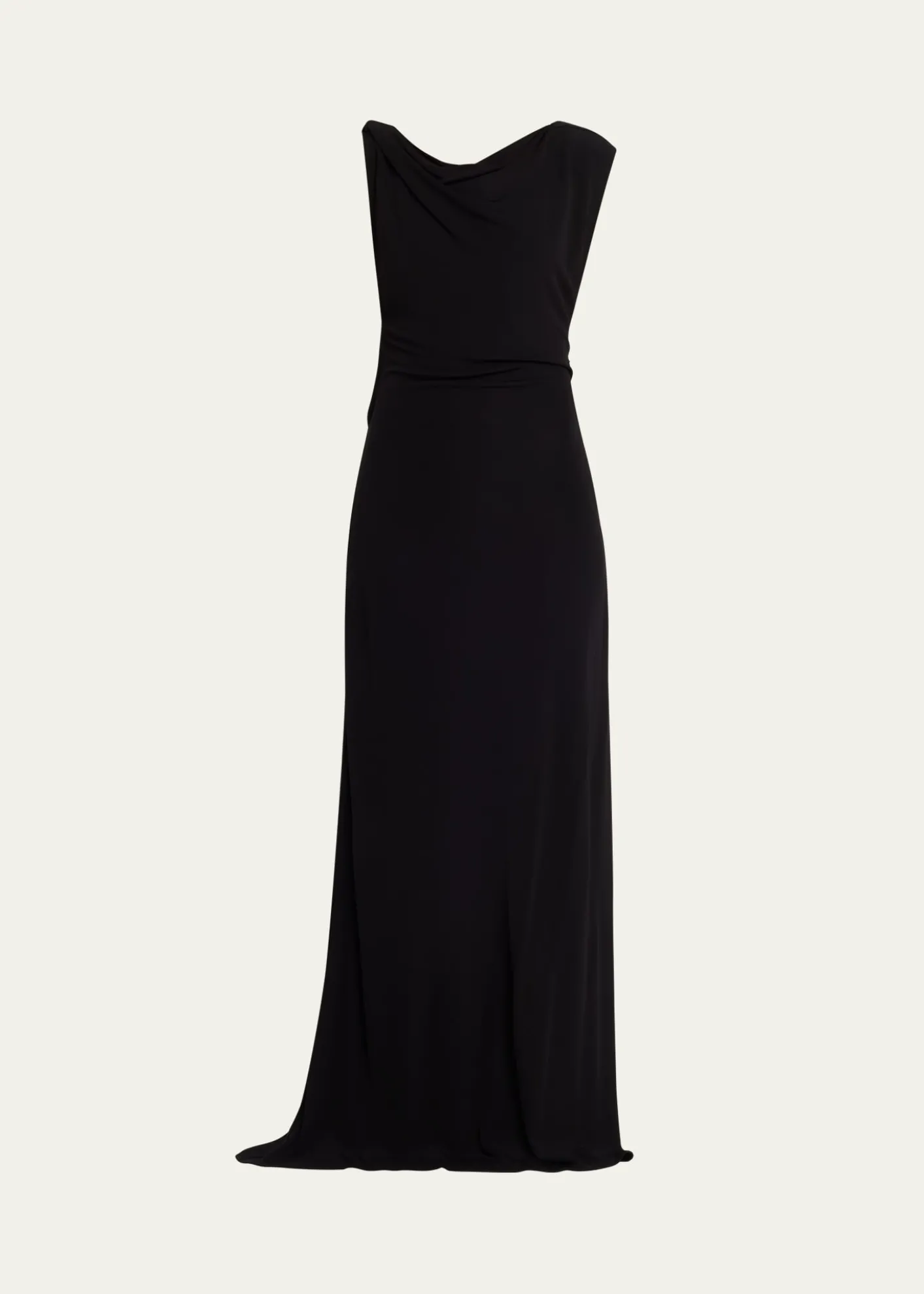 Christopher EsberTortoiseshell Chain Jersey Maxi Dress
