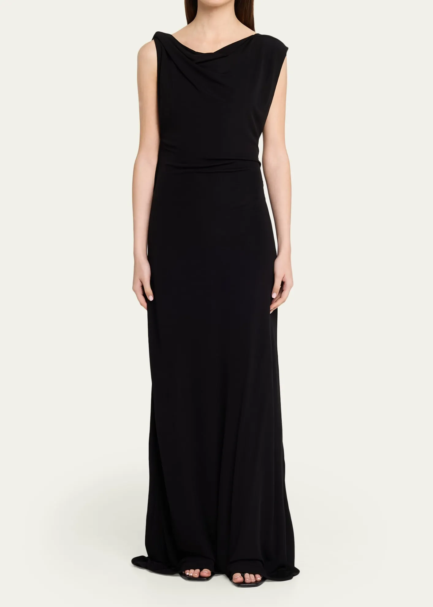 Christopher EsberTortoiseshell Chain Jersey Maxi Dress
