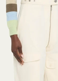 CHRISTOPHER JOHN ROGERSFlight Suit Cargo Cotton Trousers