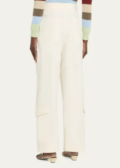 CHRISTOPHER JOHN ROGERSFlight Suit Cargo Cotton Trousers