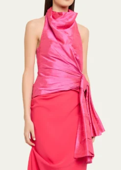 CHRISTOPHER JOHN ROGERSSilk Sarong Top