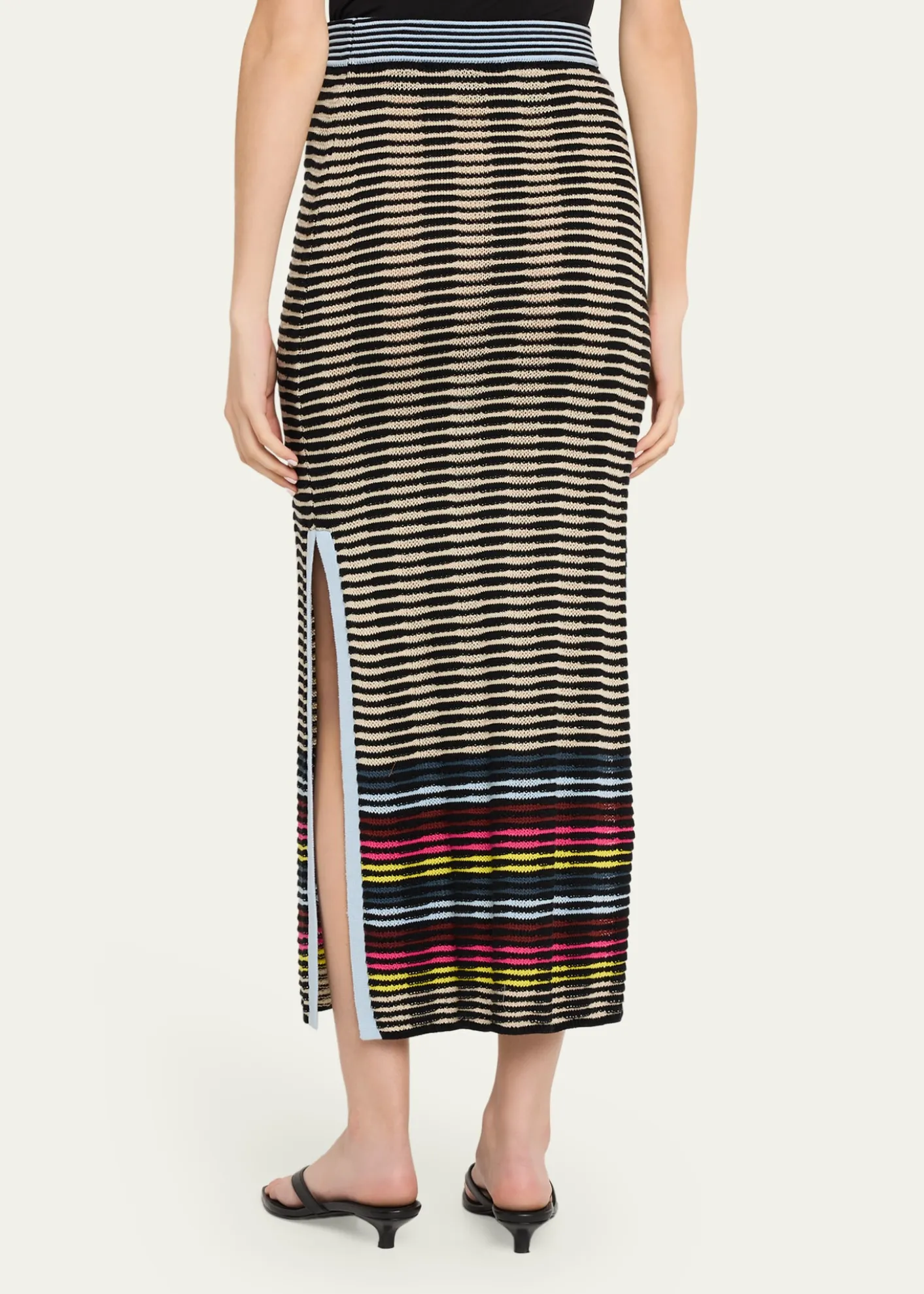 CHRISTOPHER JOHN ROGERSWave Knit Midi Pencil Skirt