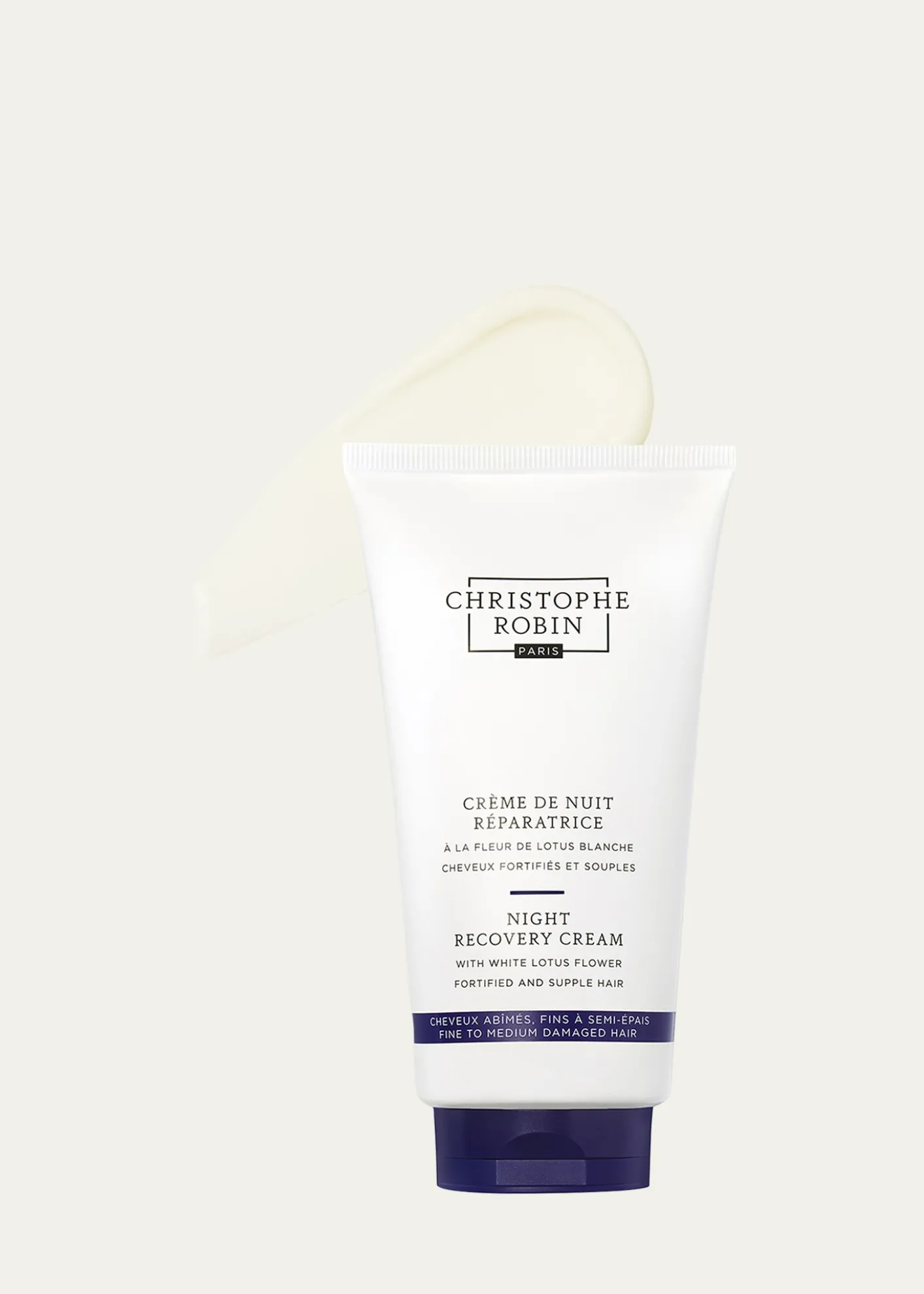 Christophe RobinNight Recovery Hair Cream, 5 oz.