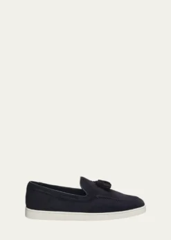 Church'sMen's Ripley Suede Rubber-Sole Tassel Loafers