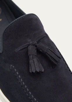 Church'sMen's Ripley Suede Rubber-Sole Tassel Loafers