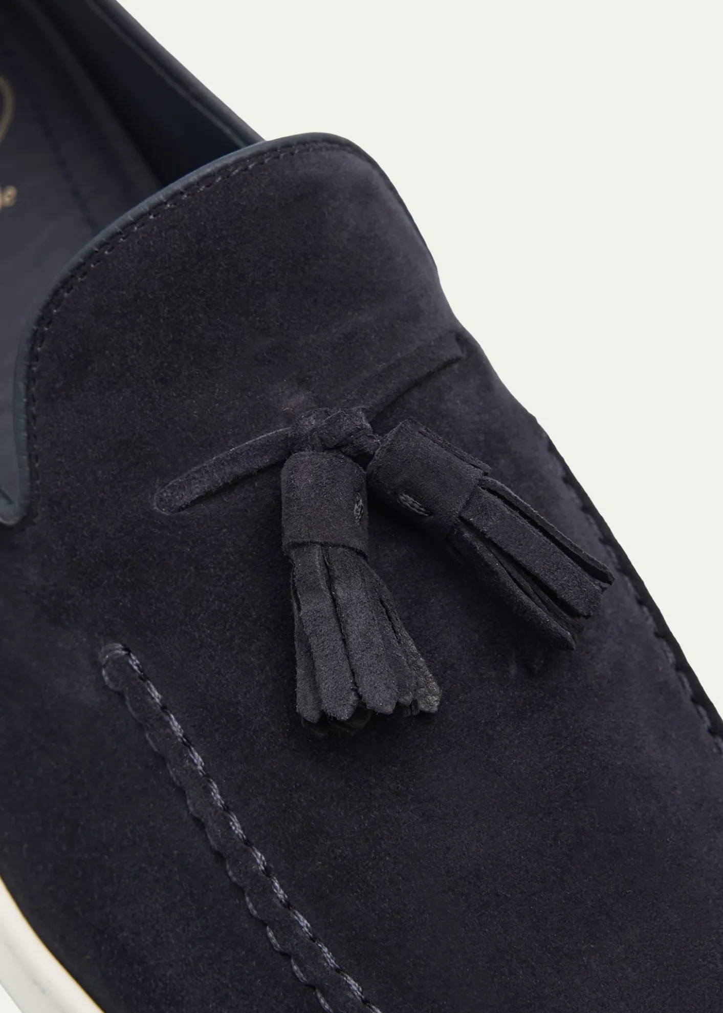 Church'sMen's Ripley Suede Rubber-Sole Tassel Loafers