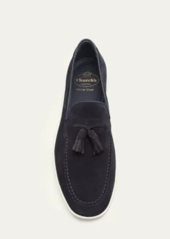 Church'sMen's Ripley Suede Rubber-Sole Tassel Loafers